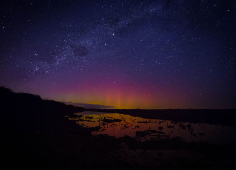 Reflected Aurora - Canvas Prints