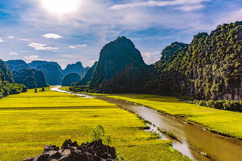 On Ngo Dong River by Nguyet Le