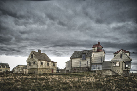 The Old Lighthouse - Framed Prints by Kjersti K. Skistad