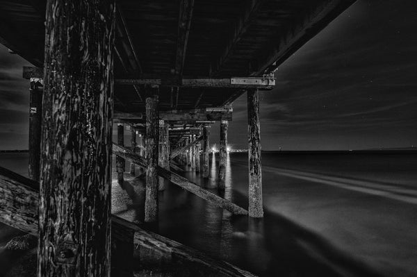 Below The Pier - Framed Prints