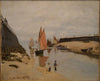 The Harbour At Trouville - Canvas Prints