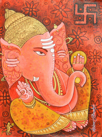 Ganesh - Posters by Chandru S Hiremath