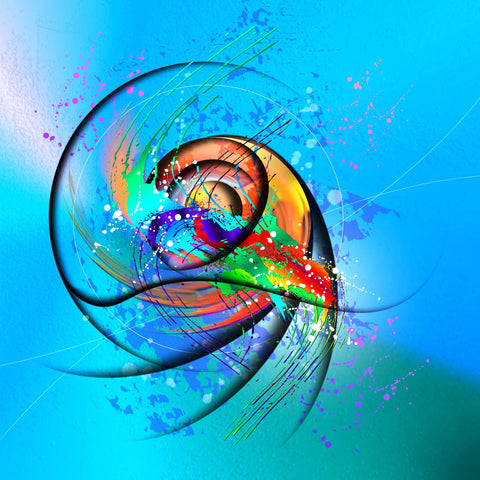 Colorwave - Framed Prints