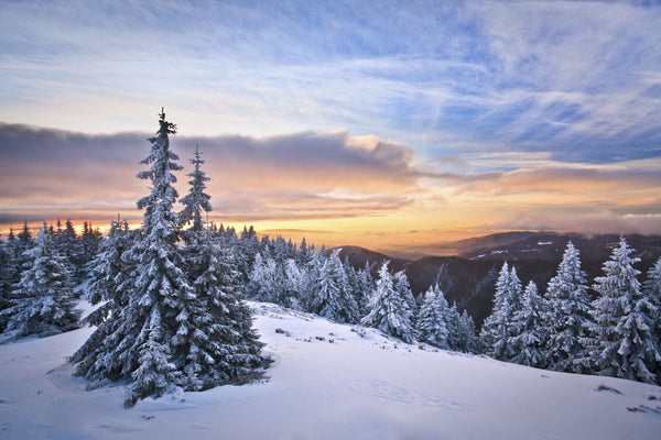 Winter Mountains - Art Prints