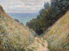 Road At La Cavée, Pourville - Canvas Prints