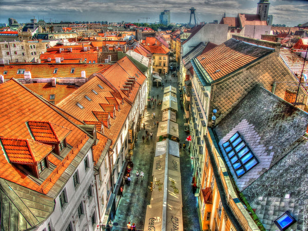 The City - Canvas Prints