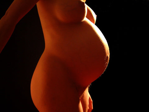 Pregnant Woman - Large Art Prints
