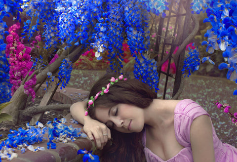 The Wisteria Queen - Life Size Posters by Mandy Rosen Photography
