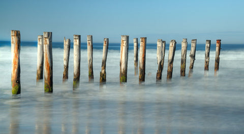 St Clair Breakwall - Framed Prints