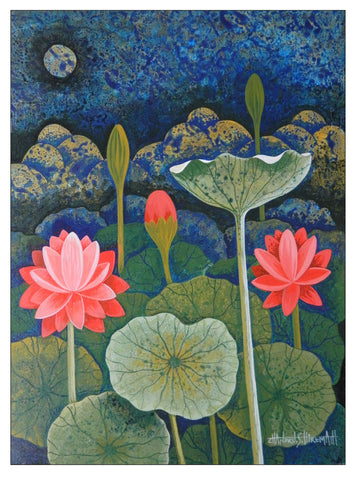 Lotus by Chandru S Hiremath