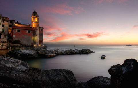 Tellaro Sunset - Life Size Posters by Paolo Lazzarotti Photo