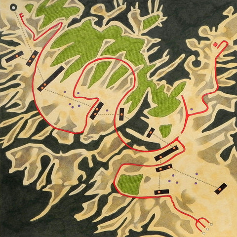 Route Number 6 - Large Art Prints