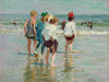 At the Beach - Canvas Prints