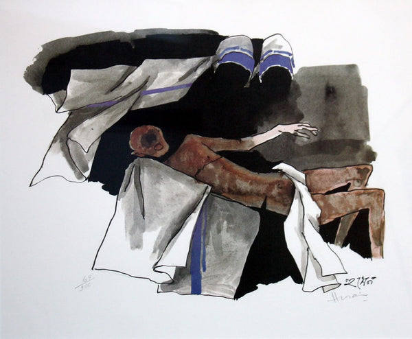 Mother Theresa Holding The Child - Large Art Prints