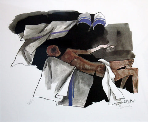Mother Theresa Holding The Child - Art Prints