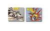 Set Of 2 Roy Lichtenstein - Whaam! - Gallery Wrap Art Print