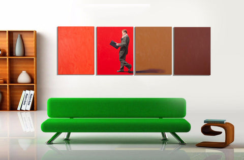 Abstract Painting Business Colours - Art Panels