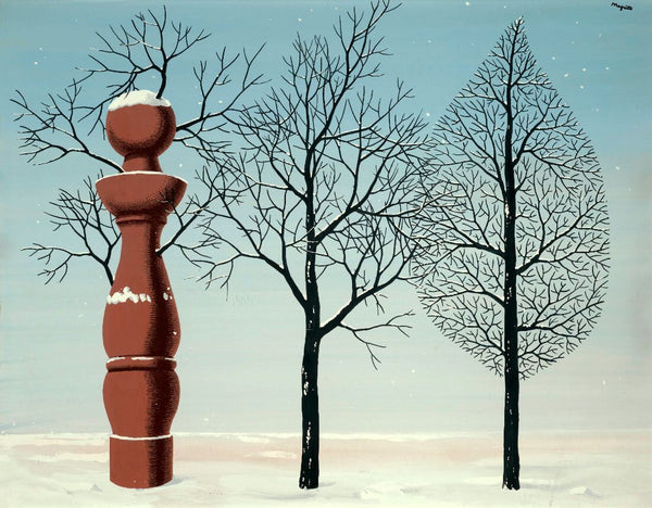 New Years (Les Nouvelles années)– René Magritte Painting – Surrealist Art Painting - Art Prints