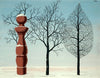 New Years (Les Nouvelles années)– René Magritte Painting – Surrealist Art Painting - Framed Prints
