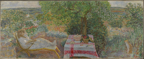 Rest Time in the Garden (Temps de repos dans le jardin) – Claude Monet Painting – Impressionist Art”. - Framed Prints