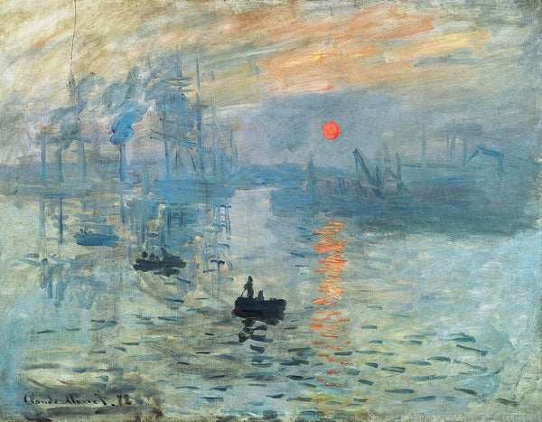 Impression, Sunrise by Claude Monet | Tallenge Store | Buy Posters, Framed Prints & Canvas Prints