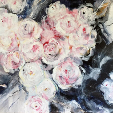 Tallenge Floral Art Collection - Rose Blooms by Frédéric Gombert