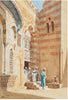 Arabs Leaving a Mosque - Art Panels