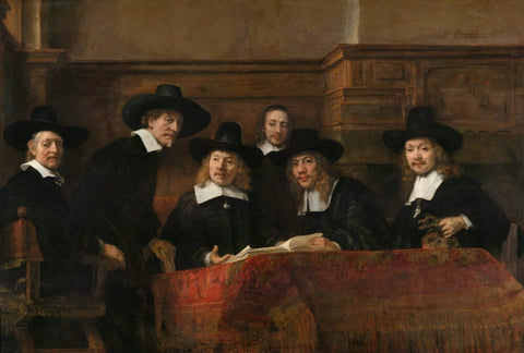 Syndics Of The Drapers Guild by Rembrandt