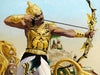 Arjuna In The Battlefiled - Art Prints