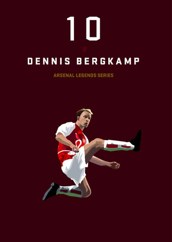 Spirit Of Sports - Dennis Bergkamp - Football Legend - Posters