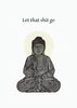 Buddha Reassuring Art Print - Canvas Prints