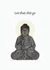 Buddha Reassuring Art Print - Large Art Prints