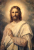 Christ in White - Large Art Prints