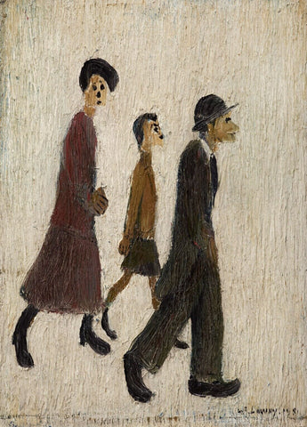 Group of Figures II - Canvas Prints