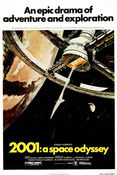 2001 A Space Odyssey - Movie Poster - Tallenge Hollywood Collection - Canvas Prints