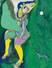 The Woman With The Head Of A Donkey ,Vollard Circus ( La femme à la tête d'âne ,Cirque Vollard) - Marc Chagall - Art Prints