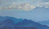 Himalayas From The Sikkim series – Nicholas Roerich Painting – Landscape Art - Framed Prints
