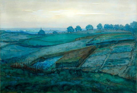 Piet Mondrian Landscape Near Arnhem - Canvas Prints