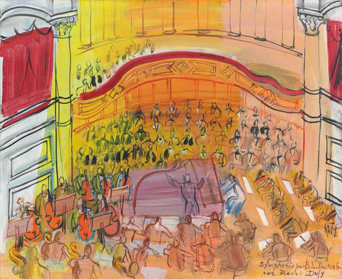 Grand Orchestra (Symphonie) - Raoul Dufy by Raoul Dufy