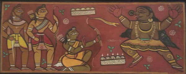 Jamini Roy - Ram - Framed Prints