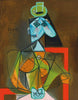 Femme dans un fauteuil (Dora Maar) (1942) - Pablo Picasso - Framed Prints