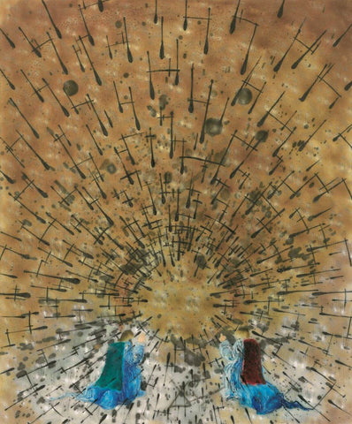 Le mystère du Christ(Le mystère du Christ) - Salvador Dali Painting - Surrealism Art by Salvador Dali