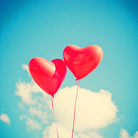 Sweet Balloon Love - Framed Prints