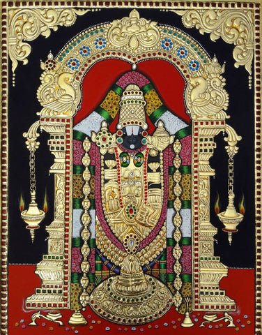 Tirupati Balaji - Large Art Prints by Jai