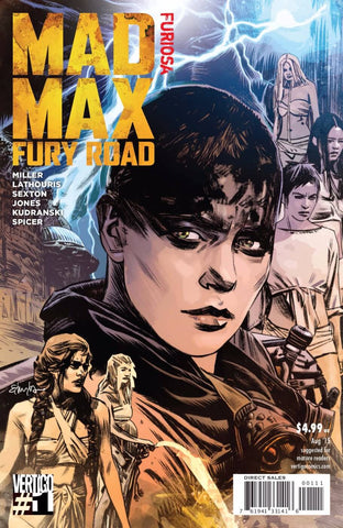 Mad Max: Fury Road Comic Book Cover Artwork by Joel Jerry
