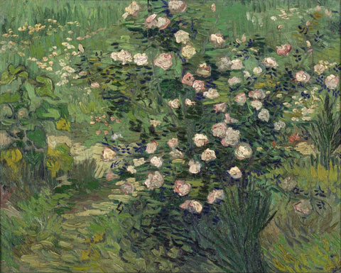 Roses by Vincent Van Gogh