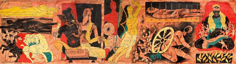 Mahabharata by M F Husain