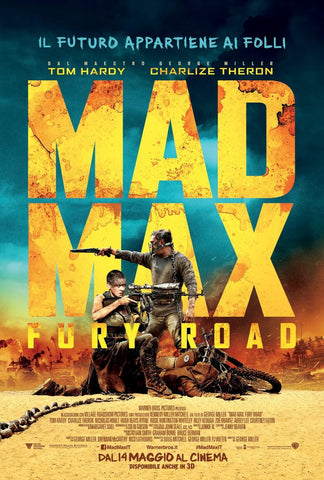 Mad Max: Fury Road Movie Promotional Artwork by Joel Jerry