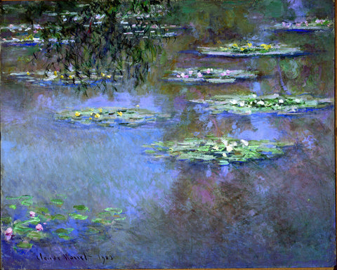 Dayton Water Lilies (Nénuphars de Dayton) – Claude Monet Painting – Impressionist Art”. by Claude Monet 