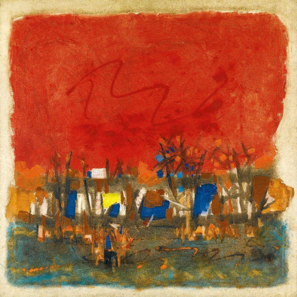 Red Landscape - Framed Prints
